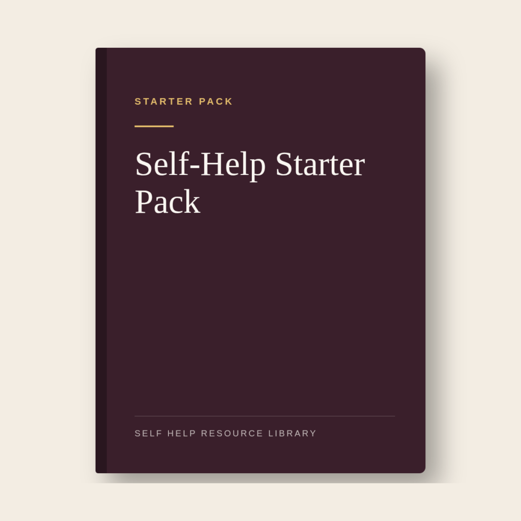 Self-Help Starter Pack cover