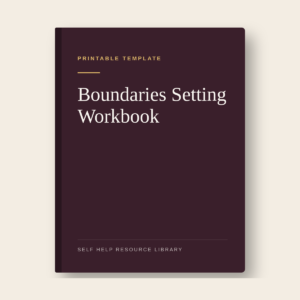 Boundaries Setting Workbook