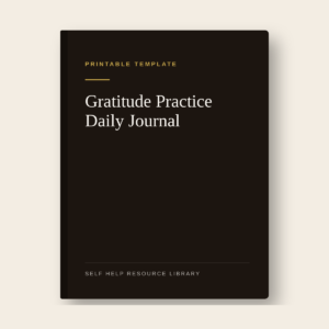 Gratitude Practice Daily Journal