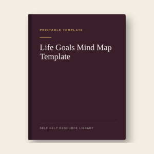 Life Goals Mind Map Template
